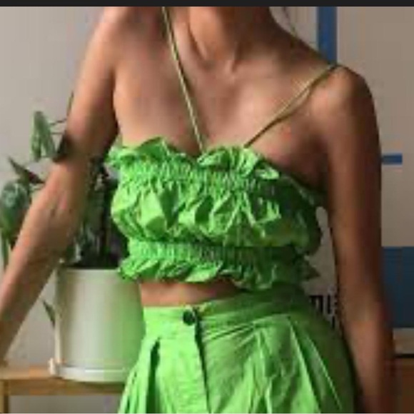 Wray white Leigh top bandeau crop medium - Picture 2 of 6